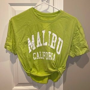 Malibu Knotted Tee Small
